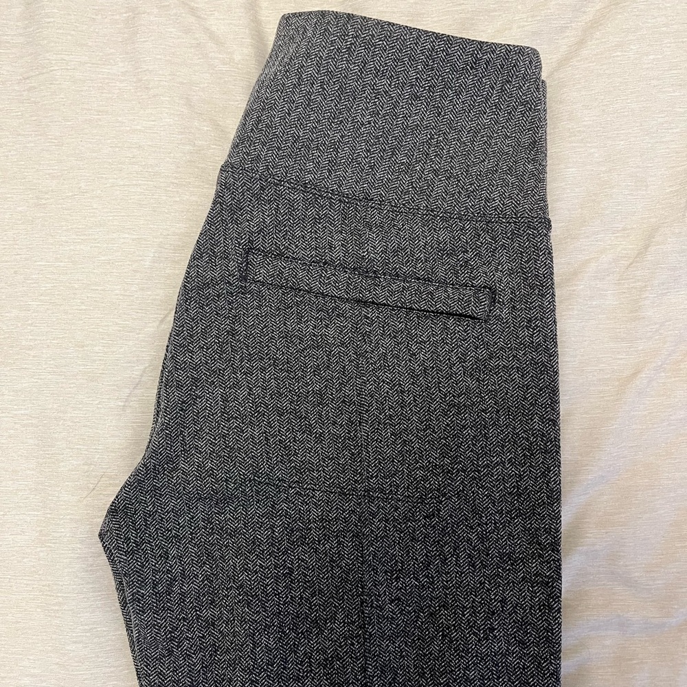 Athleta Gray Herringbone Leggings - Tall